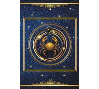 Carnet Cancer - Signe Astrologique: Journal ligné 6x9 (15,24x22,86 cm), 120 pages - A5 - Couverture souple, finition brillante