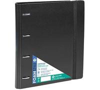 Carnet - Carchivo - Carpeblock Pp Foam - Noir - 4 Anneaux - 35 Mm