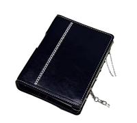 Carnet Carnets de poche portables noirs/marron avec 40 feuilles vierges for les plans quotidiens de la rentrée scolaire Pour Le Bureau École Maison Écriture&Notes(Black)