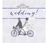 Carnet carré Swarovski CL0227 Vélo de mariage