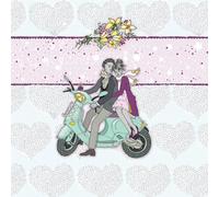 Carnet carré Swarovski CL0228 Rouleau de mariage