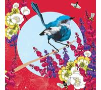 Carnet carré Swarovski CL0702 Oiseau sur une branche