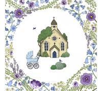 Carnet carré Swarovski CL2407 Anniversaire église