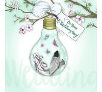 Carnet carré Swarovski CL2803 Ampoule de mariage