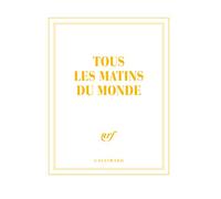 Carnet carré «Tous les matins du monde» (papeterie)