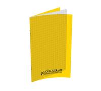Carnet Conquerant Classique Agrafe 110X170 96P 90G Q5/5 Polypro Jaune