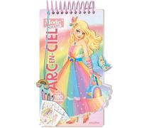 Carnet créatif Mode Academy Arc-en-ciel (avec un bracelet) NE Avec 180 stickers - Shiilia - Play Bac Eds - cartonné - Document jeunesse