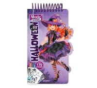 Carnet Créatif Mode Academy Halloween (Avec Un Bracelet) - Avec 170 Stickers