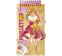 Carnet créatif Mode Academy Paillettes (avec un bracelet) Avec 270 stickers - Shiilia - Play Bac Eds - relié - Jeux livres objets