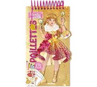 Carnet créatif Mode Academy Paillettes (avec un bracelet) Avec 270 stickers - Shiilia - Play Bac Eds - relié - Jeux livres objets