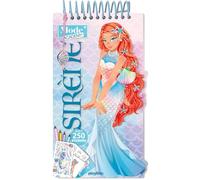 PlayBac – Carnet créatif Mode Academy Sirènes (avec un bracelet) – 250 stickers