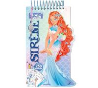 Carnet créatif Mode Academy Sirènes (avec un bracelet) NE: Avec 250 stickers