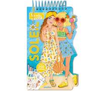 PlayBac Carnet créatif Mode Academy Soleil - avec un bracelet - 250 stickers