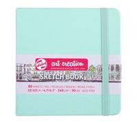 Talens Art Creation Skizzenbuch, 80 Blatt, 12 x 12 cm, Fresh Mint