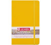 Carnet croquis 13x21cm - 80 feuilles - 140g - jaune - Royal Talens