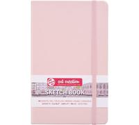 Carnet croquis 13x21cm - 80 feuilles - 140g - rose - Royal Talens
