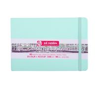 Royal Talens - Carnet de croquis Art Creation - 80 feuilles, 21 x 14,8 cm, 140 g - Vert menthe