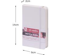 Carnet Croquis 9x14 Cm - 80 Feuilles - 140g - Blanc - Royal Talens