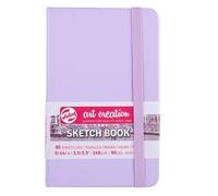 Royal Talens Carnet de croquis Art Creation 80 feuilles 9 x 14 cm 140 g Violet pastel