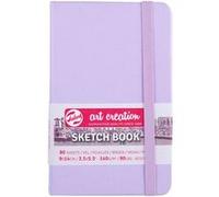 Talens Art Creation Skizzenbuch, 80 Blatt, 9 x 14 cm, Pastellviolett