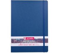 Carnet - Croquis - Dessin - A4 - 21x29,7cm - 80 pages - 140g - Bleu marine - Sakura