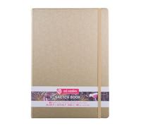 Carnet Croquis A4 - 21 x 29,7 cm - 80 feuilles - 140g - Or blanc - Royal Talens