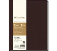 Strathmore Serie 400 Toned Tan Hardbound Book Carnet de croquis 64 28 x 22 cm 118 g