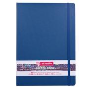 Carnet Croquis A4 - 21 x 29,7 cm - 80 feuilles - 140g - Bleu Marine - Royal Talens G