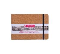 Royal Talens Carnet de croquis Art Creation Cork — Couverture en liège 21x14,8 cm 140g 80 feuilles
