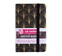 Talens Art Creation – Carnet de croquis Art Déco, 9x14 cm, 140 g, 80 feuilles, reliure rigide