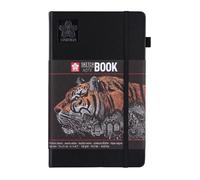 Carnet - Croquis - Sakura - 80 pages - 13x21cm - Noir