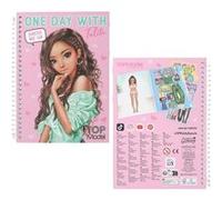 Carnet d’autocollants Top Model Dress Me Up For One Day Modèle aléatoire Multicolore