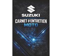 Carnet d’entretien moto : Suivi des réparations et kilométrage 120 pages 15,24 x 22,86 cm. Journal de maintenance pour moto - suivi des entretiens, vidanges, pièces et dépenses