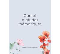 Carnet d’études thématiques (Unit Study) - Planner IEF Bleu pastel: Suivi et planification des projets thématiques pour l’instruction en famille - 20 ... - Présentable au contrôle pédagogique annuel