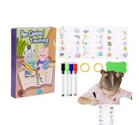 Carnet d'activités de contrôle de stylo pour , cahier d'exercice pour , carnet de dessin d'entraînement au contrôle de stylo | Livre d'exercices d'écriture, poignées de crayon pour