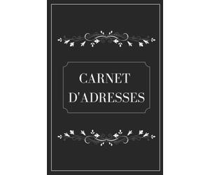 Carnet d'adresses: Ce carnet de contacts permet d'avoir les coordonnées de toutes mes connaissances rapidement | Répertoire Alphabétique | Gestion d'adresses super simple