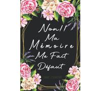Carnet D'adresses: No, ma mémoire me fait défaut |carnet de contacts alphabétique | répertoire téléphonique | Carnet d'adresses pour stocker adresses, e-mails, numéros de téléphone et anniversaires