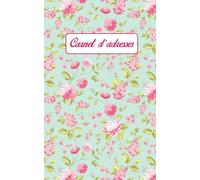 Carnet d'adresses: petit carnet d'adresses floral