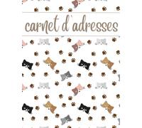 Carnet d'adresses: pour les personnes âgées et les femmes carnet d'adresses, numéros de téléphone/mobile, adresse e-mail, anniversaire, onglet alphabétique adresses organisateur gros caractères