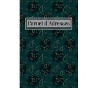 Carnet d'adresses: Repertoire alphabétique .Cahier Répertoire Téléphonique Alphabétique . Gestion d'adresses extrêmement simple . carnet de contacts . répertoire petit format .