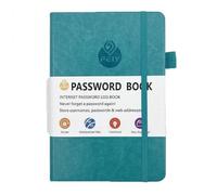 Carnet d'adresses répertoire téléphonique agenda carnet de vacances B6 - Turquoise