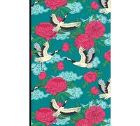 Carnet d'adresses: Répertoire téléphonique alphabétique, A à Z, Pour + de 400 contacts, Cahier répertoire à compléter, Petit format, Motif Oiseau Grue, 14x22 cm.