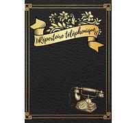 Carnet d'adresses - Répertoire téléphonique: Répertoire Alphabétique A4, Grand Format - Cahier et carnet téléphonique de contacts, numéros de téléphone et d'anniversaires - Address book. De A à Z. A4.