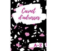 Carnet d'adresses - Répertoire téléphonique: Répertoire Alphabétique A5, petit format - Cahier et carnet téléphonique pour contacts, numéros de téléphone et anniversaires - Address book. De A à Z. A5.
