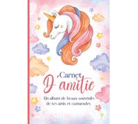 Carnet d'amitié: Journal Intime à compléter avec tes copines | Livre pour mieux connaître tes amies et garder en souvenir vos moments inoubliables | Idée cadeau très originale pour une fille