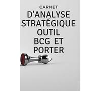 Carnet d'analyse stratégique outil bcg et Porter: pour une meilleure analyse du maché