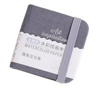 Carnet d'aquarelle avec 24 feuilles de papier de coton à couverture rigide pour artistes, croquis aquarelle, carnet de poche, marqueur épais