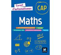Carnet d'automatismes - Maths CAP - Ed 2023 - Livre élève
