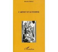 Carnet d'Automne Hoceïn Faraj (Auteur)