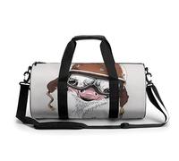 Carnet D'autruche Sac De Sport Gym Sac De Voyage Sac Week-End Duffel Bag pour Camping Randonnée Voyage 45x23x23cm